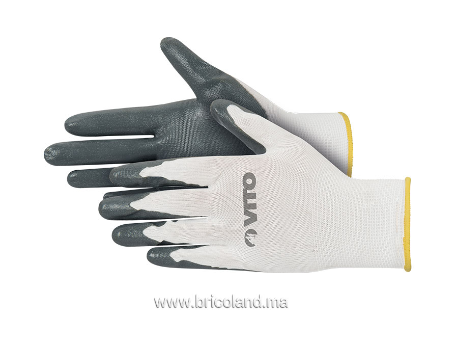 Gant enduit nitrile taille 9 - Vito-0