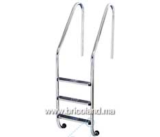 Echelle inox standard 3 marches pour piscine-thumbnail