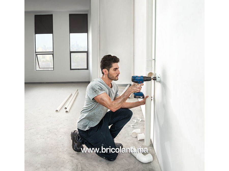 Perceuse-visseuse à percussion sans-fil GSB 180-LI Professional - Bosch-15255