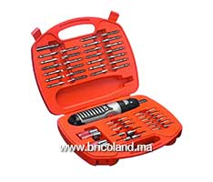 Coffret tournevis électrique + 54pcs - A7071-XJ - BLACK & DECKER-thumbnail