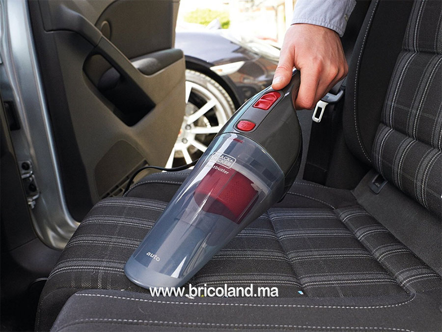 Aspirateur à main pour voiture 12V - BLACK & DECKER-8294