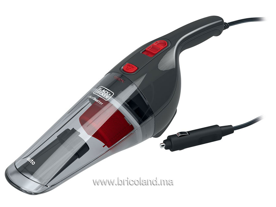 Aspirateur à main pour voiture 12V - BLACK & DECKER-0