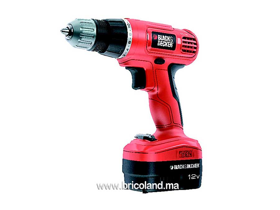 Visseuse 12V Kitbox - EPC12100K-GB - BLACK & DECKER-8400