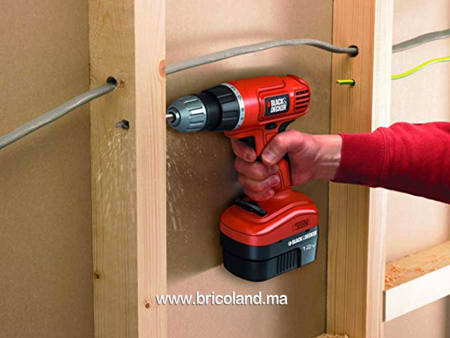 Visseuse 12V Kitbox - EPC12100K-GB - BLACK & DECKER-8401