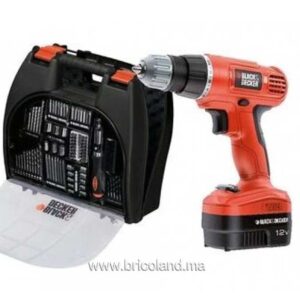 Visseuse 12V Kitbox - EPC12100K-GB - BLACK & DECKER-0