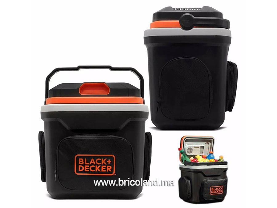 Glacière électrique chaud / froid - 24L - 12V / 220V - Black+Decker-8295