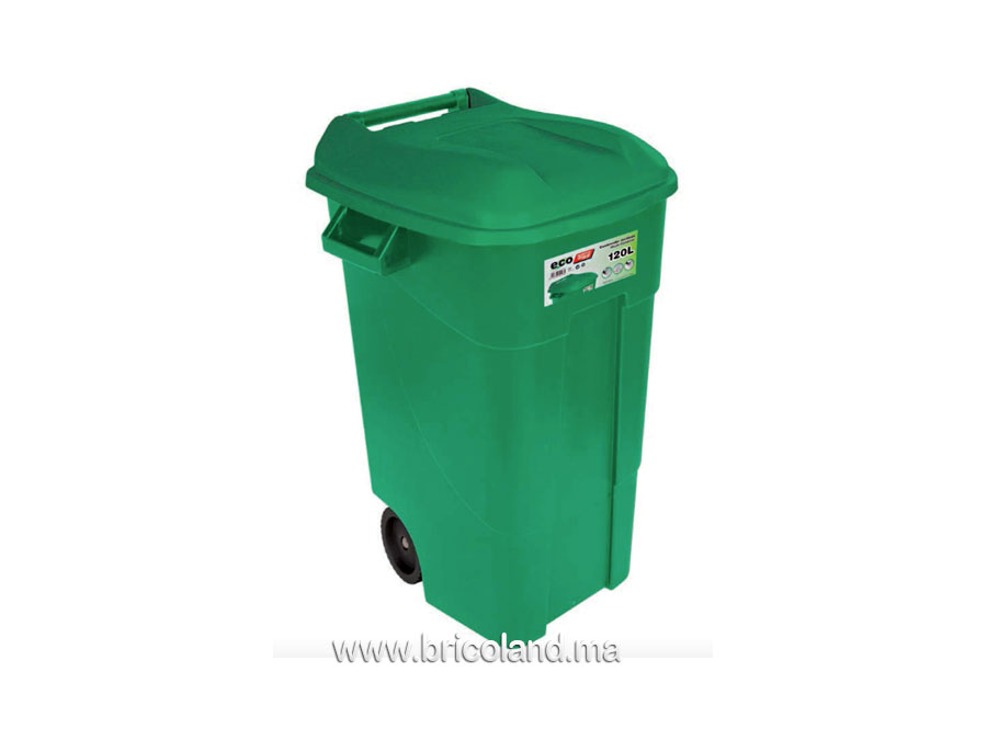 Poubelle de jardin contre UV 120L - TAYG-0