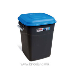 Poubelle 50L noir - TAYG-0
