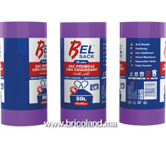 Sac poubelle 50 litres 30 bags - Belsack-thumbnail