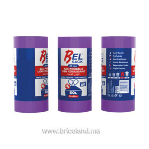 Sac poubelle 50 litres 30 bags - Belsack-0