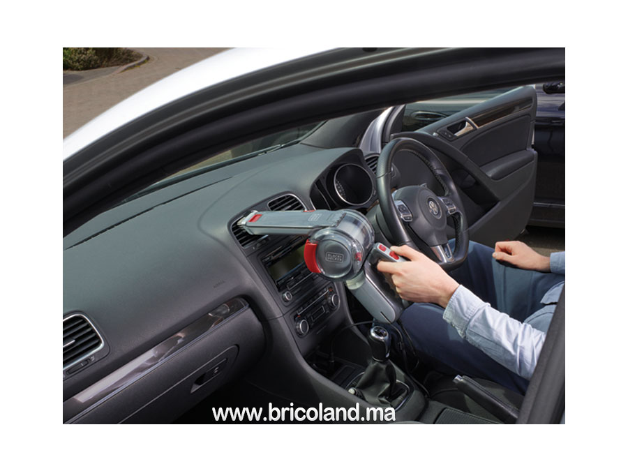 Aspirateur à main cyclonique pour voiture 12V - BLACK & DECKER-8851