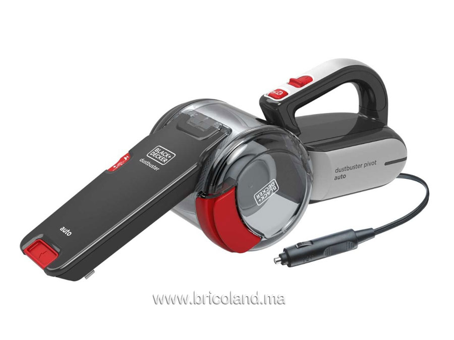 Aspirateur à main cyclonique pour voiture 12V - BLACK & DECKER-0