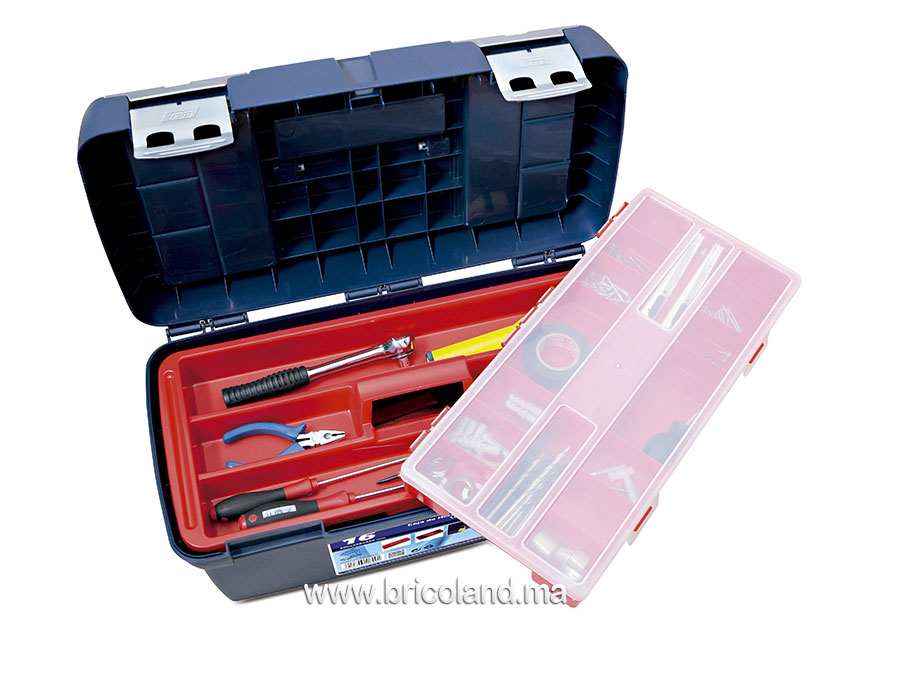 Boite à outils en plastique mod.11 118005 - TAYG-8660