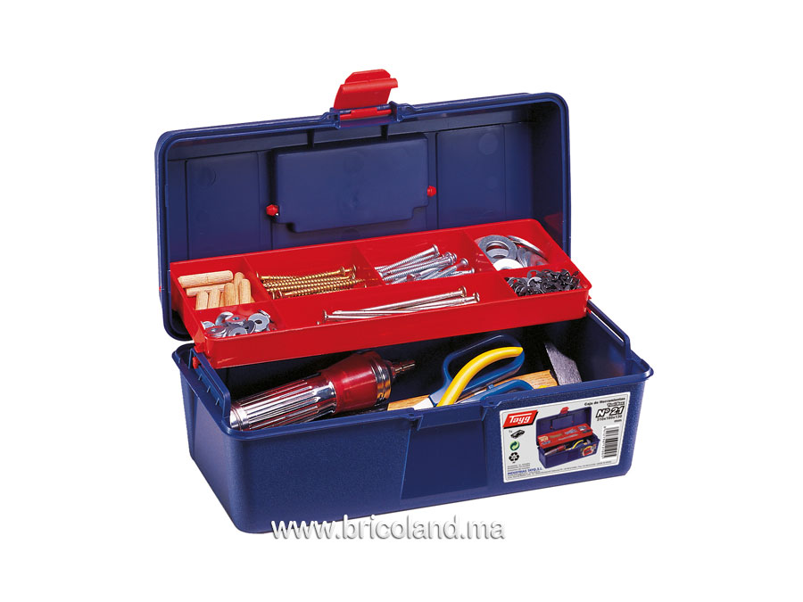 Boite à outils en plastique mod.12 122002 - TAYG-8617