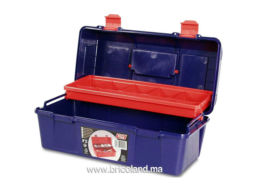 Boite à outils en plastique mod.12 122002 - TAYG-0