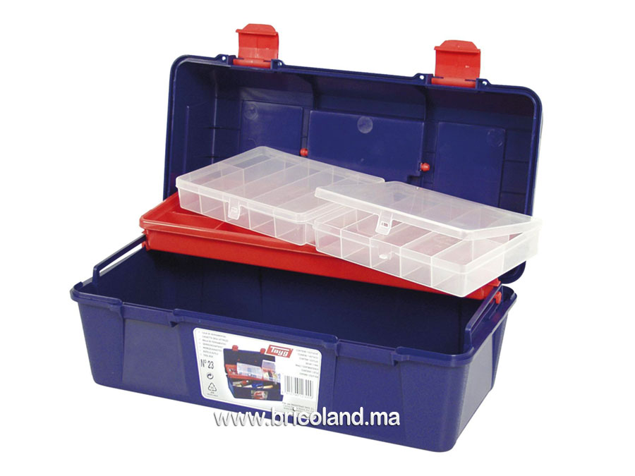 Boite à outils en plastique mod.12 123009 - TAYG-0
