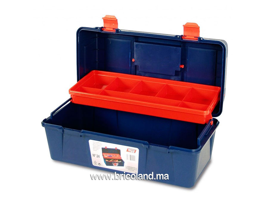 Boite à outils en plastique mod.12 124006 - TAYG-0
