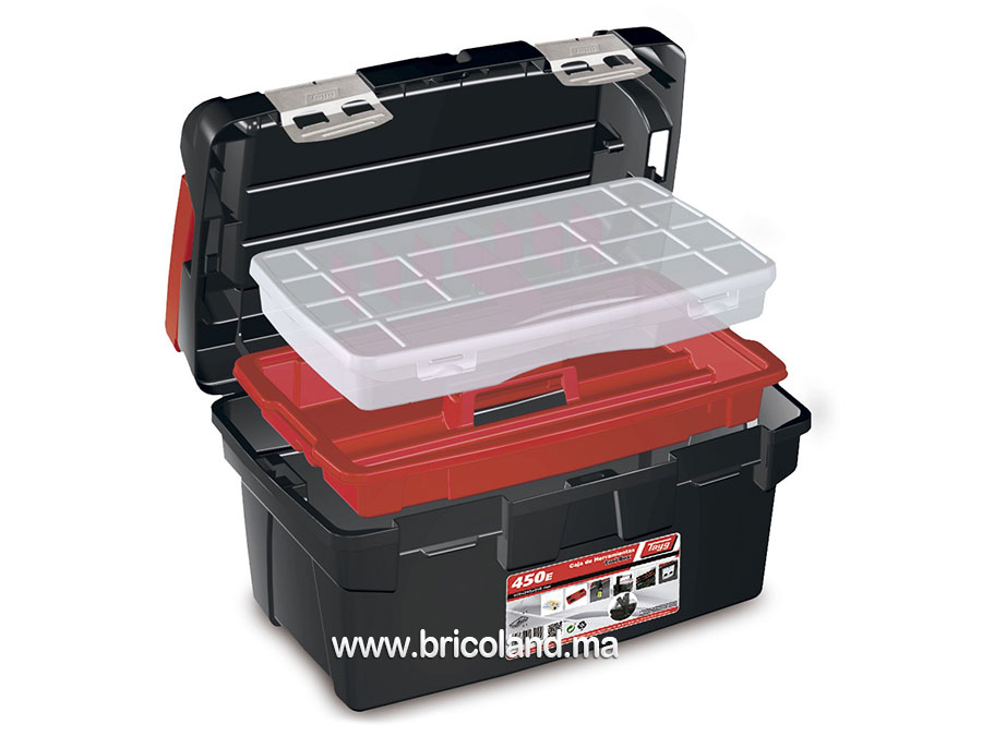 Boite à outils en plastique mod.450-E 164002 - TAYG-8674