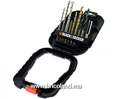 Coffret de forets et embouts 16 pièces - BLACK & DECKER-thumbnail