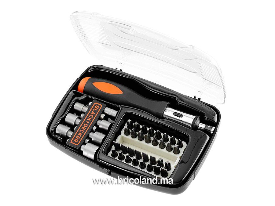 Coffret de vissage 40 pièces A7062 - BLACK & DECKER-8793