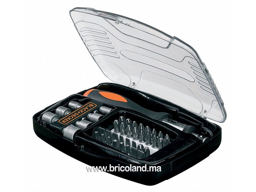 Coffret de vissage 40 pièces A7062 - BLACK & DECKER-0