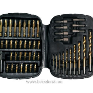 Coffret de forets et embouts 50 pièces A7093 - BLACK & DECKER-0