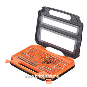 Coffret de forets et embouts 50 pièces A7168 - BLACK & DECKER-0