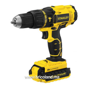 Perceuse visseuse à percussion sans fil 18V SCH20S2K - STANLEY-0