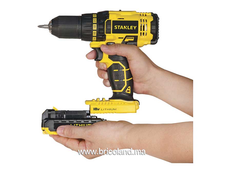 Perceuse visseuse sans fil 18V SCD20s2K - STANLEY-8581