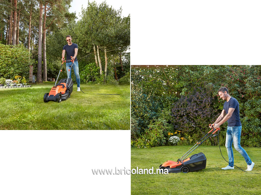 Tondeuse électrique 32cm BEMW451BH - BLACK & DECKER-13440