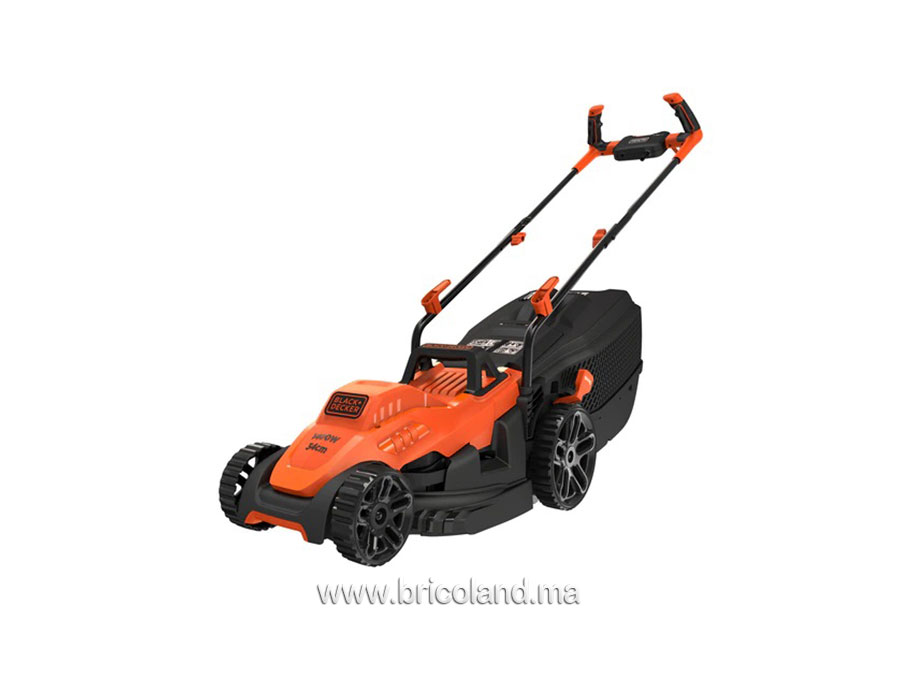 Tondeuse électrique 34cm BEMW461BH - BLACK & DECKER-0