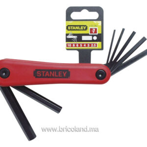 Jeu de 7 clés mâles hexagonales Gamme Pro - STANLEY-0