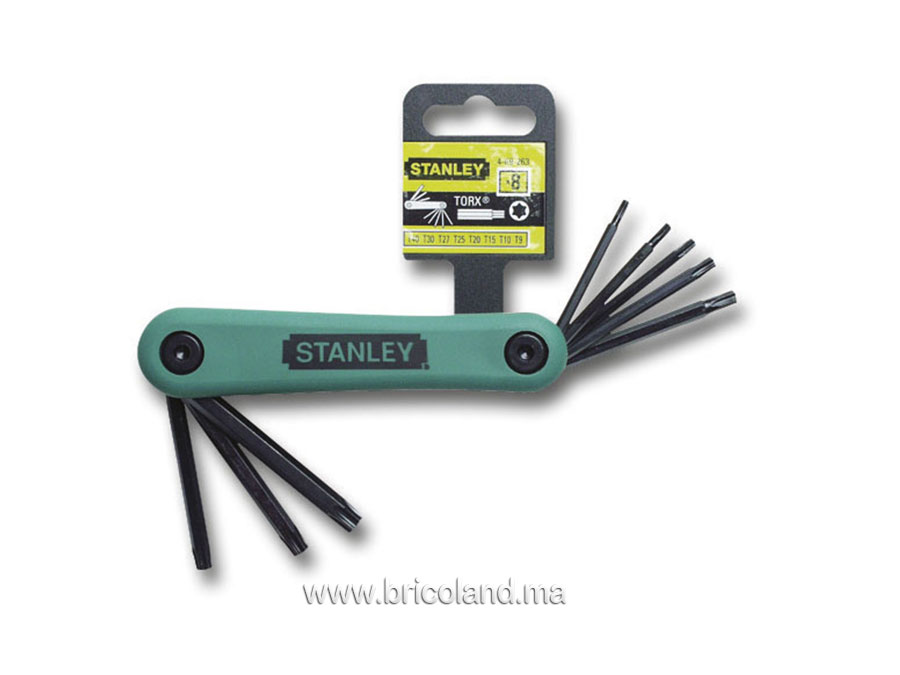Jeu de 8 clés torx Gamme Pro - STANLEY-0