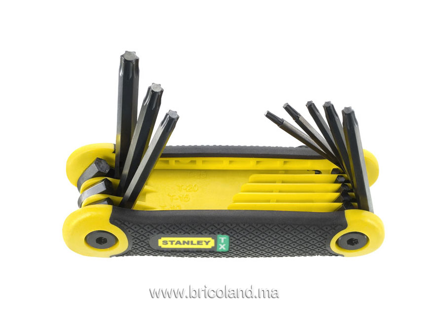 Jeu de 8 clés torx - STANLEY-0