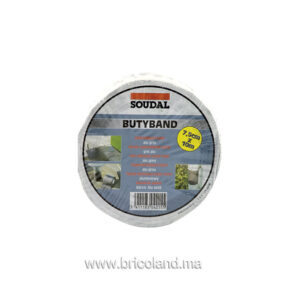 Bande d'étanchéité Butyband 10m - Soudal-0