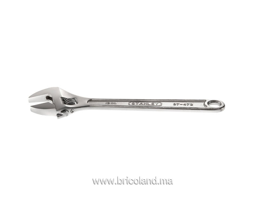 Clé à molette en chrome vanadium - STANLEY -8986