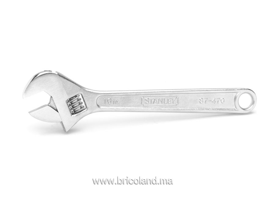 Clé à molette en chrome vanadium - STANLEY -0