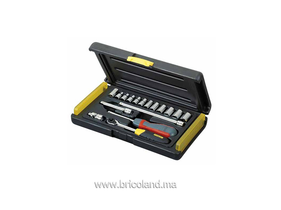 Coffret à douille Microtough™ 1/4" 17 pièces - STANLEY-0