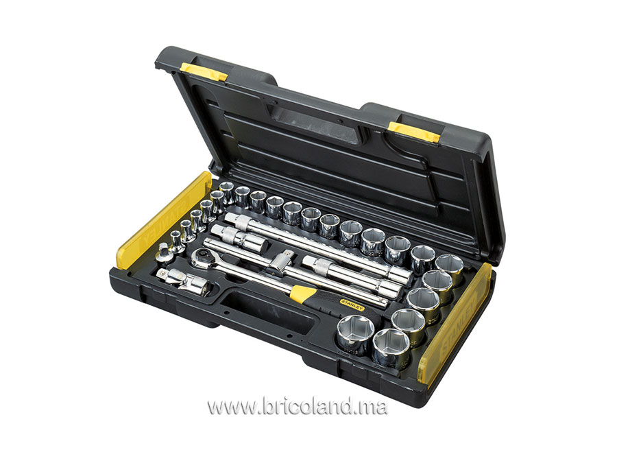 Coffret à douille Microtough™ 1/2" 29 pièces - STANLEY-0