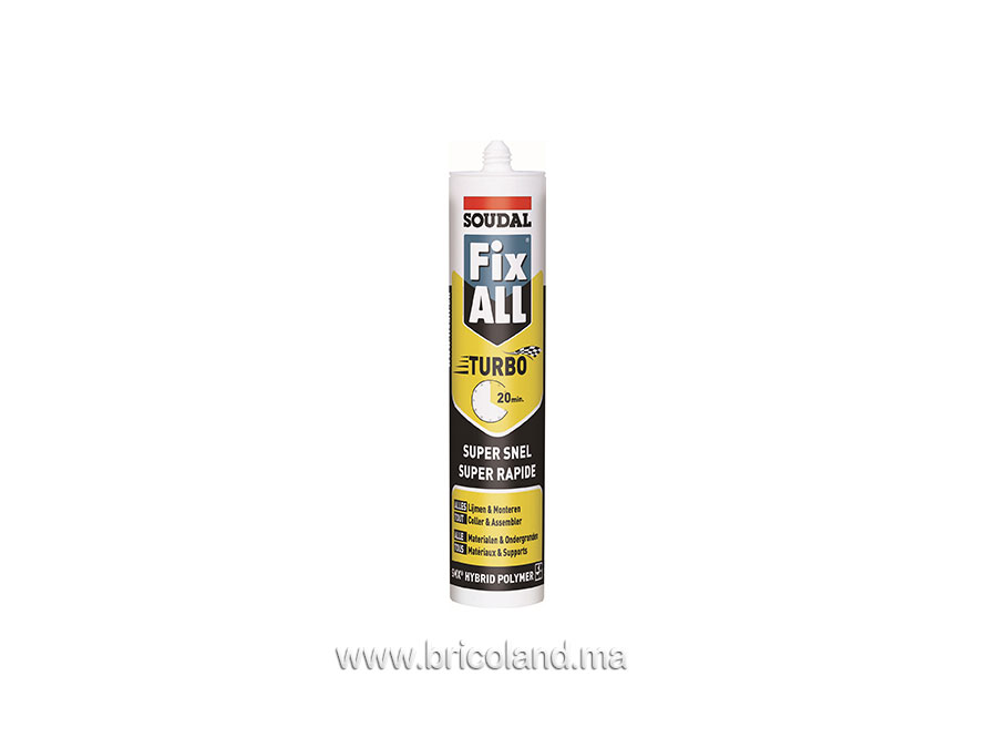 Colle-mastic Fix All Turbo 290ml - Soudal-0