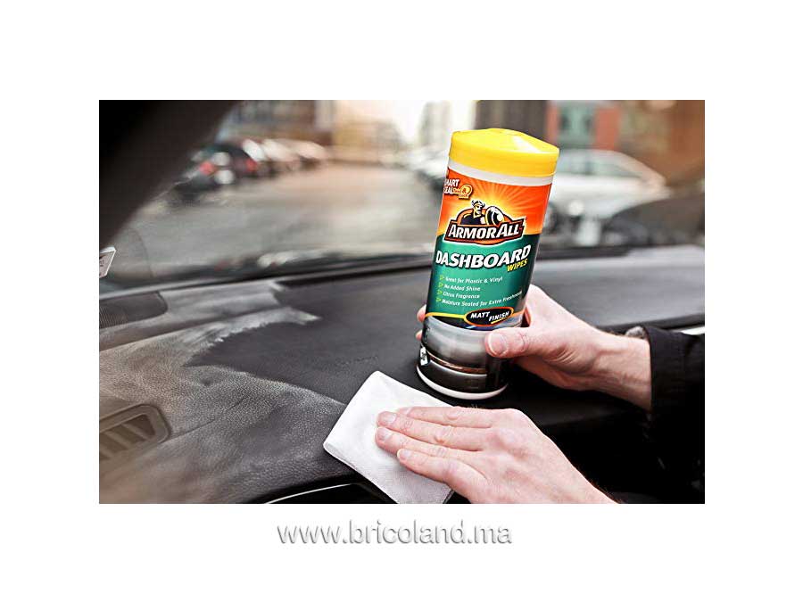 Lingettes pour tableau de bord finition matte - Armor All-9009