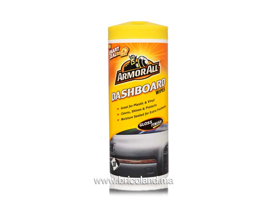 Lingettes pour tableau de bord finition brillante - Armor All-0