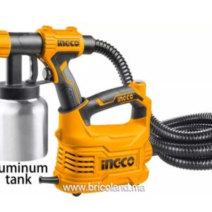 Pistolet à peinture 500W bac en aluminium SPG5008-2 - INGCO-0