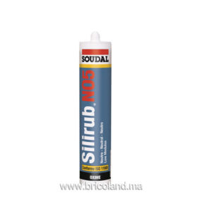 Mastic silicone neutre Silirub NEO5 300ml - Soudal-0