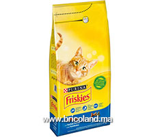 Croquettes pour chat adulte Friskies au saumon et légumes 1.7 kg - Purina-thumbnail