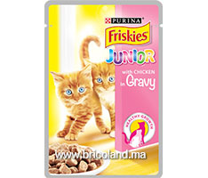 Friskies pour chats junior poulet en sauce 100g - Purina-thumbnail