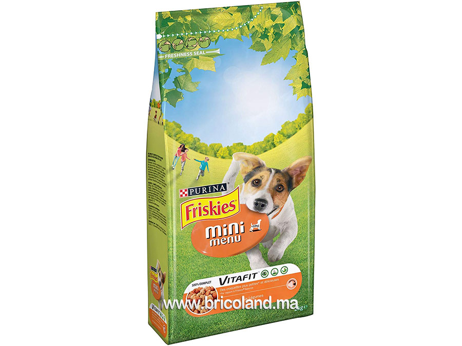 Croquettes pour chien Friskies Vitafit Mini menu 2 kg - Purina-0