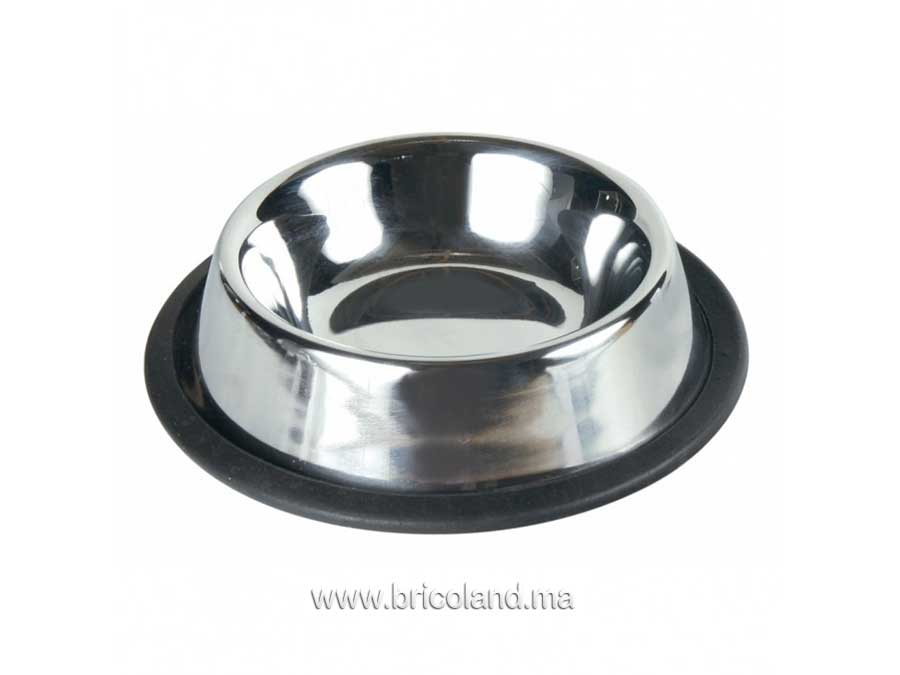 Gamelle antidérapante inox-0