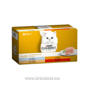 Gourmet gold mousselines 4 x 85g - Purina-0