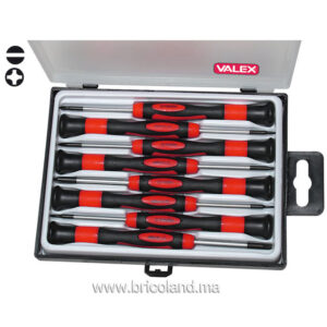 Jeu de 8 tournevis de précision Pro - Valex-0